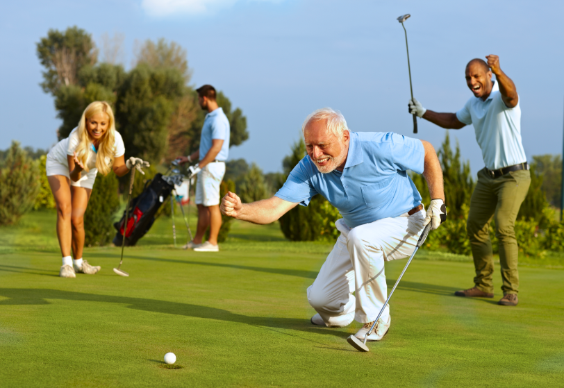 joueur de golf